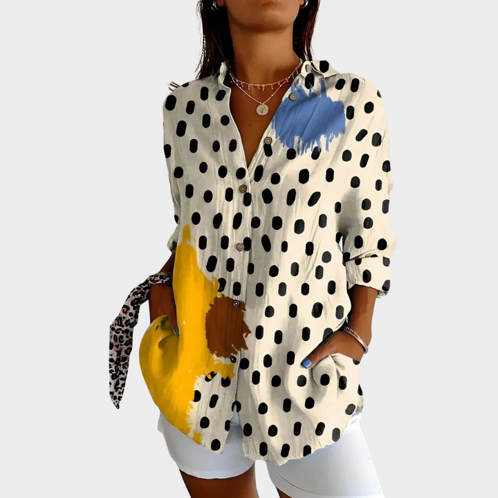 KATE | CASUAL PRINTED BLOUSE