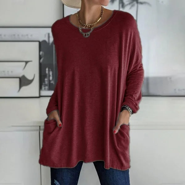 Camille | Relaxed Long Sleeve Top