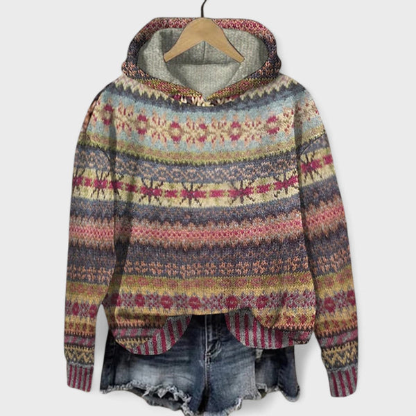 Josefin | Feminine Knit Hoodie