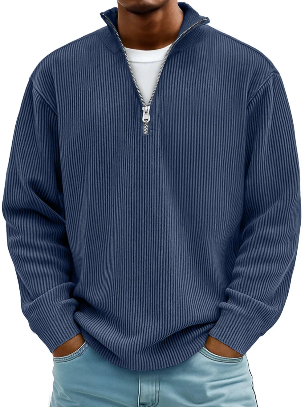 Calix | Modern Half-Zip Sweater