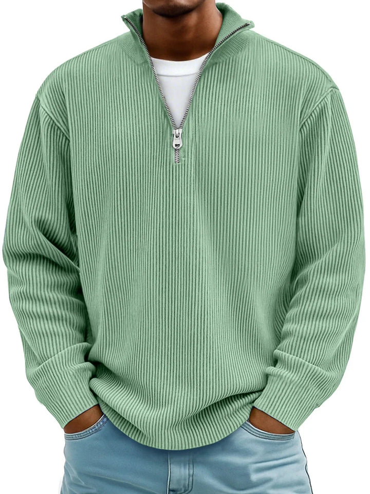 Calix | Modern Half-Zip Sweater