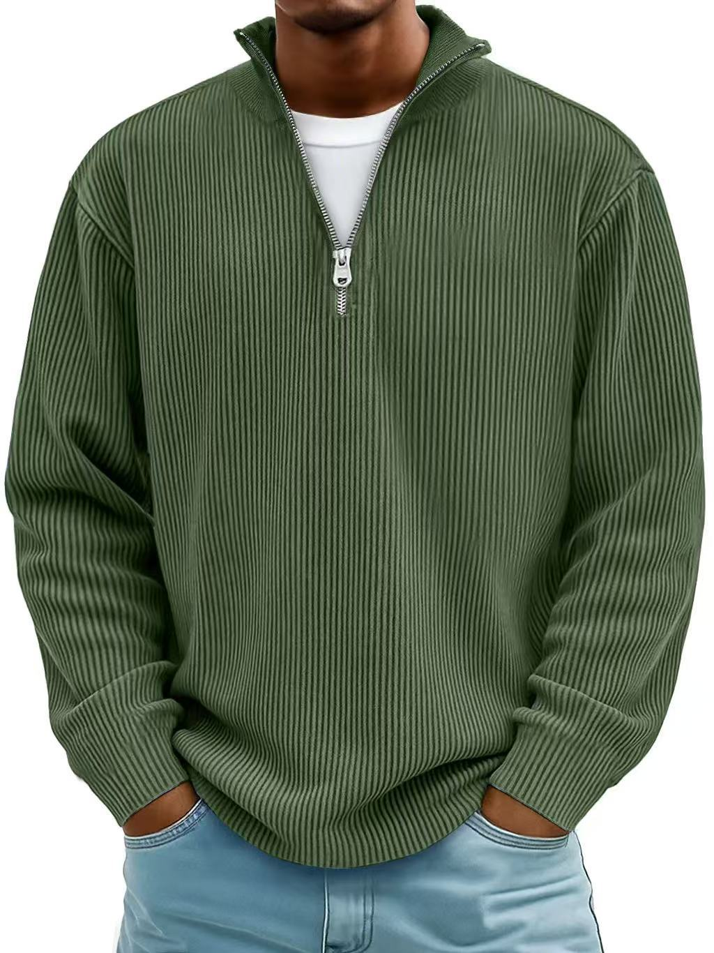 Calix | Modern Half-Zip Sweater