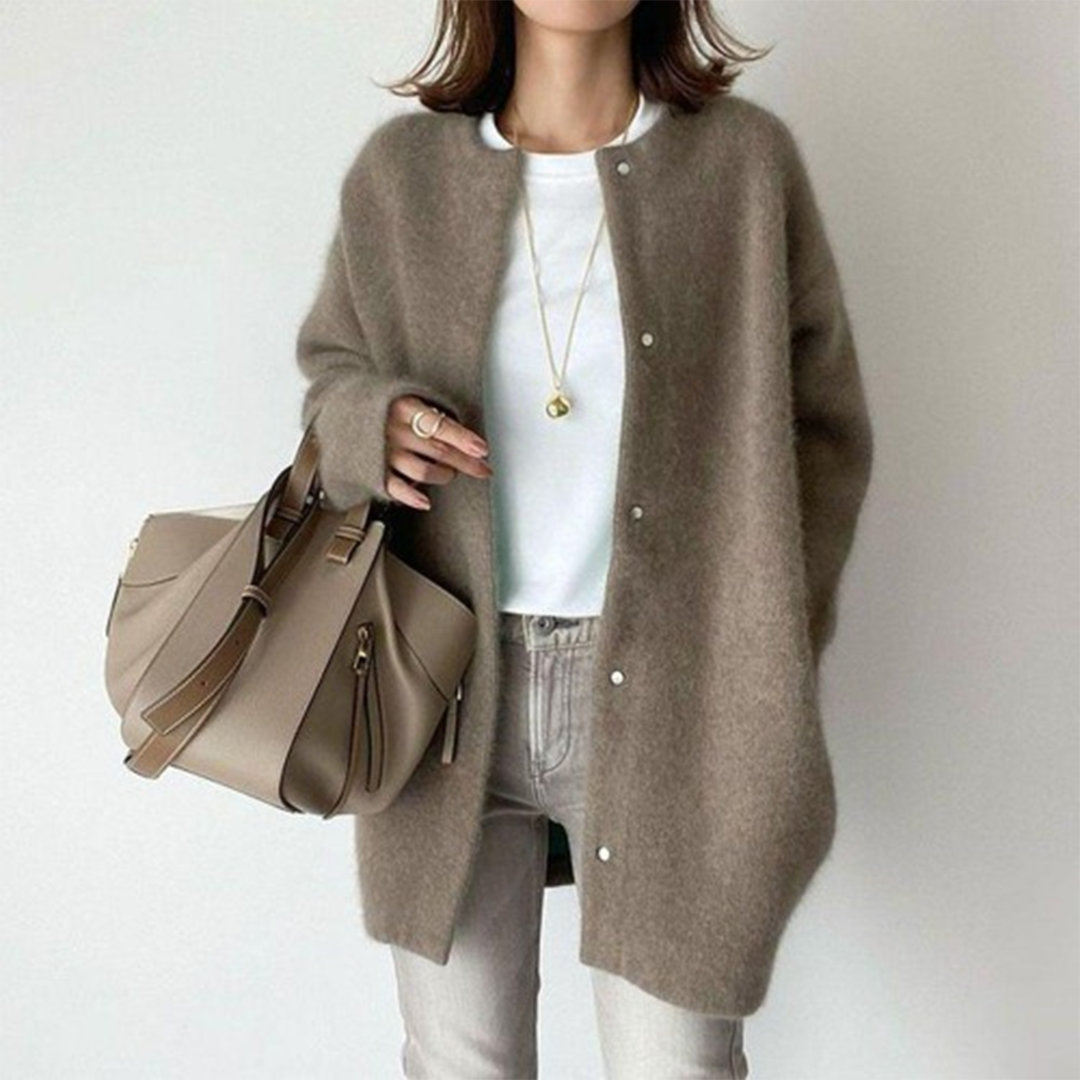 Amandine™ Layering Cardigan – Elegant & Refined