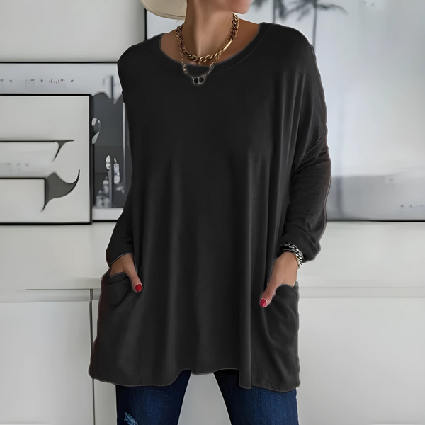 Camille | Relaxed Long Sleeve Top