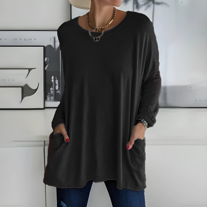 Camille | Relaxed Long Sleeve Top