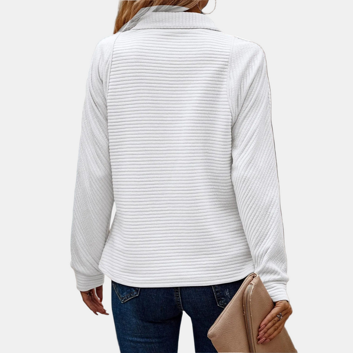 Maevira Half-Zip Pullover – Stylish & Comfortable Top