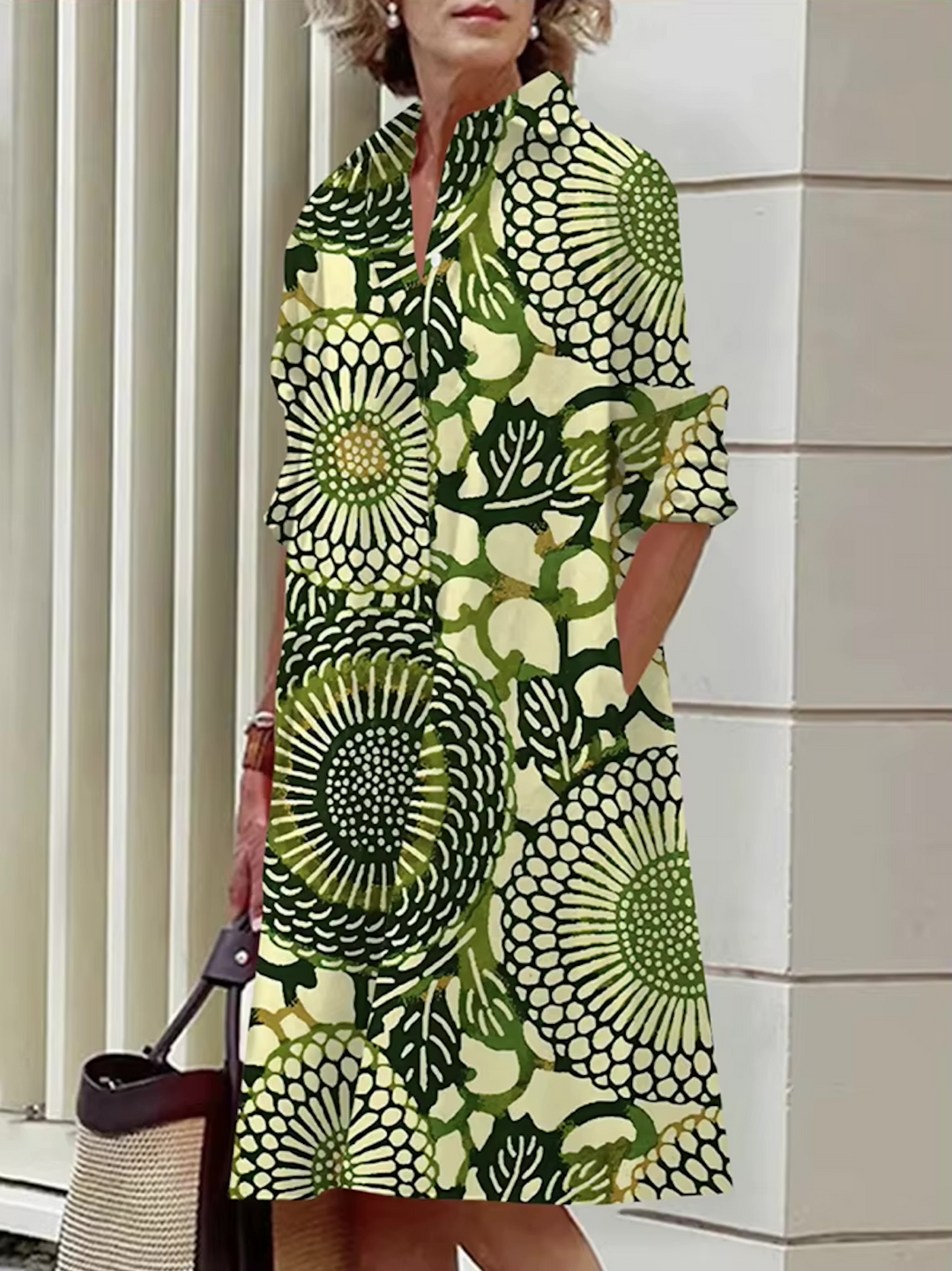 Celeste™ – Chic Blue Geometric Midi Dress

Celeste™ – Chic Blue Geometric Midi Dress
