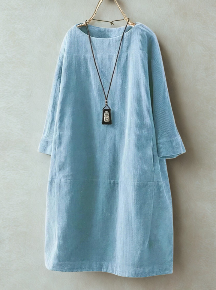Marivelle™ Classic Cord Tunic - Chic & Timeless