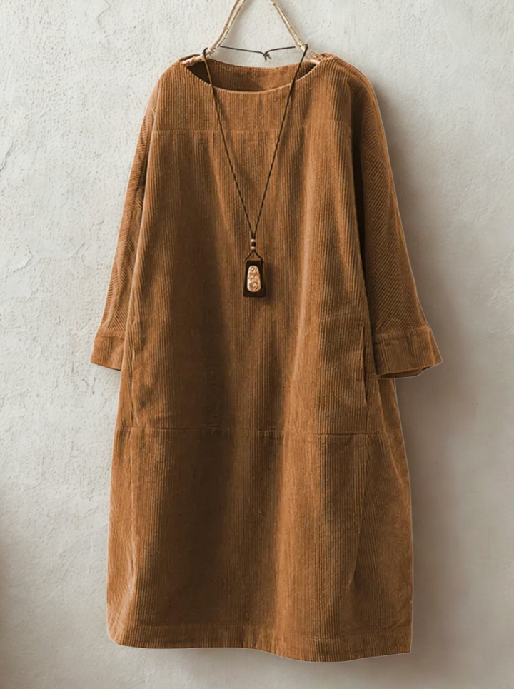 Marivelle™ Classic Cord Tunic - Chic & Timeless