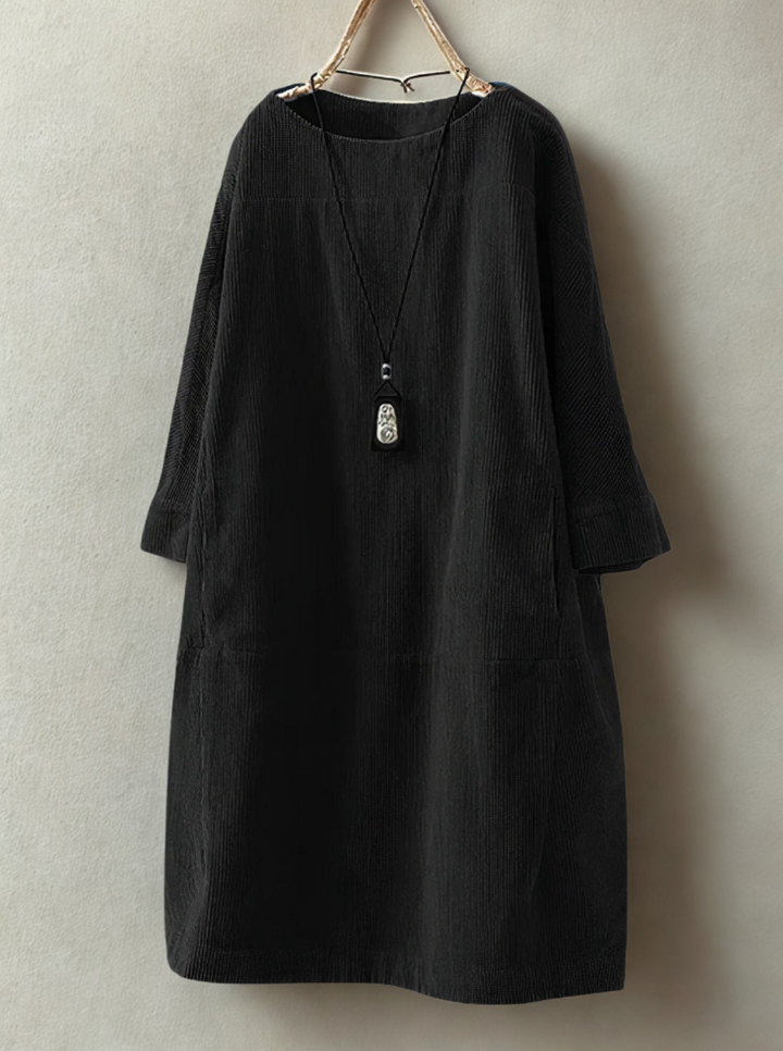 Marivelle™ Classic Cord Tunic - Chic & Timeless