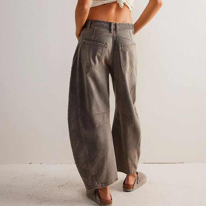 Stylish Wide-Leg Jeans – Trendy & Chic