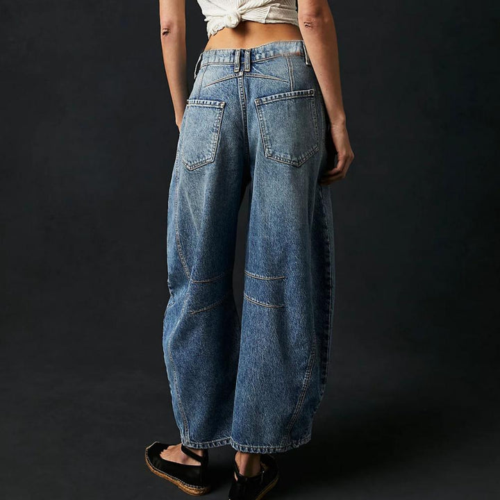 Stylish Wide-Leg Jeans – Trendy & Chic