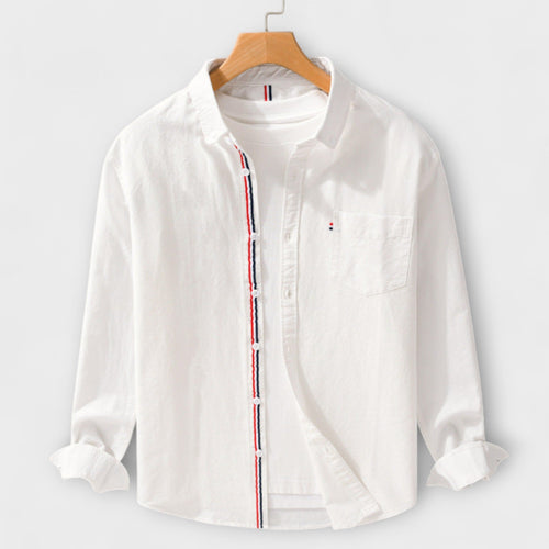 Luca | Effortless Striped Linen Top