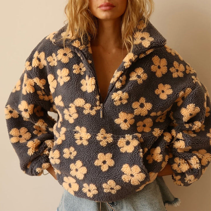 Maribel | Cozy Floral Fleece