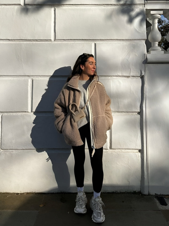 Aurora | Cozy Teddy Coat