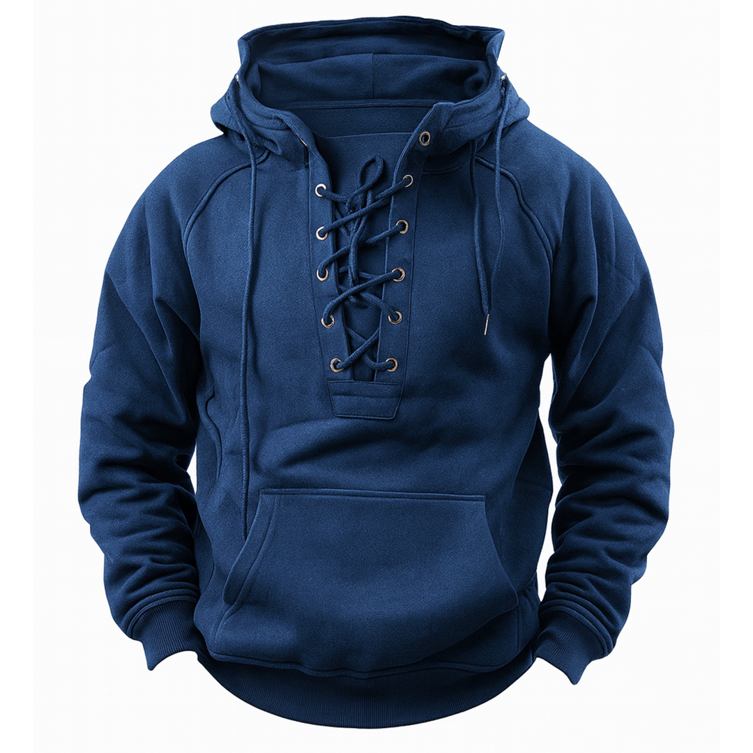 Fraser | Heritage Lace-Up Hoodie