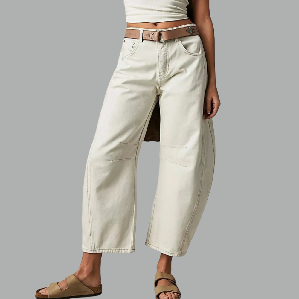 Stylish Wide-Leg Jeans – Trendy & Chic