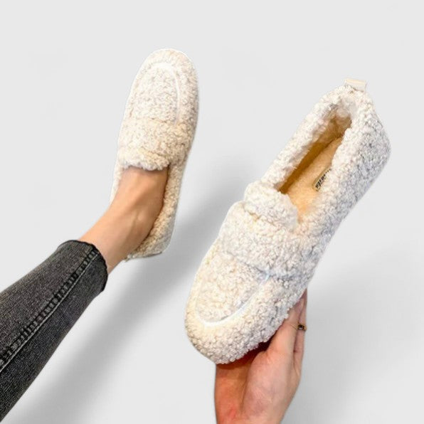 Clara | Wool-Lined Winter Slippers