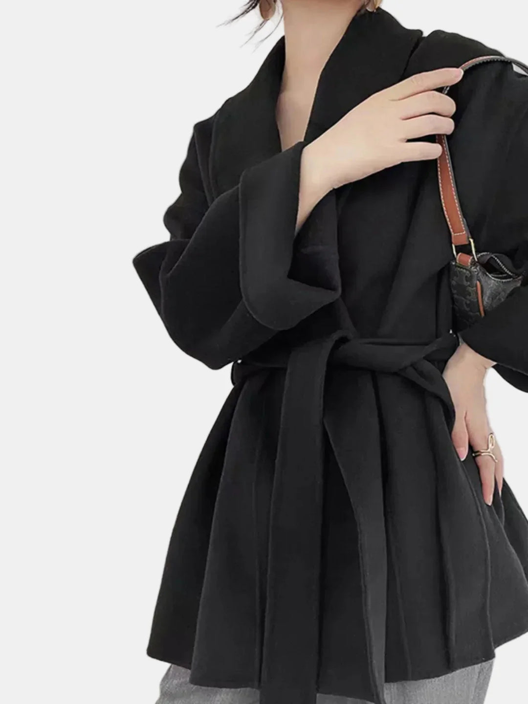 Freya Handmade Coat – Elegant & Unique Design
