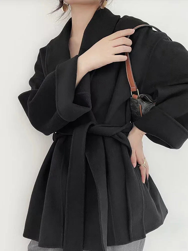 Freya Handmade Coat – Elegant & Unique Design