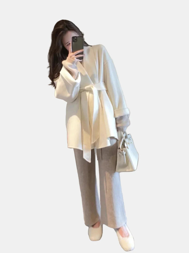 Freya Handmade Coat – Elegant & Unique Design
