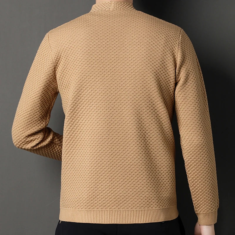 Lorenzo | Premium Jacquard Cardigan
