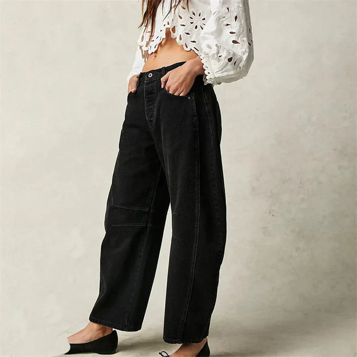 Stylish Wide-Leg Jeans – Trendy & Chic
