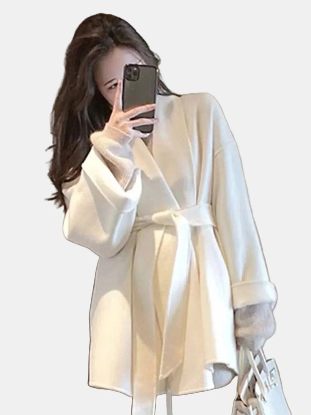 Freya Handmade Coat – Elegant & Unique Design