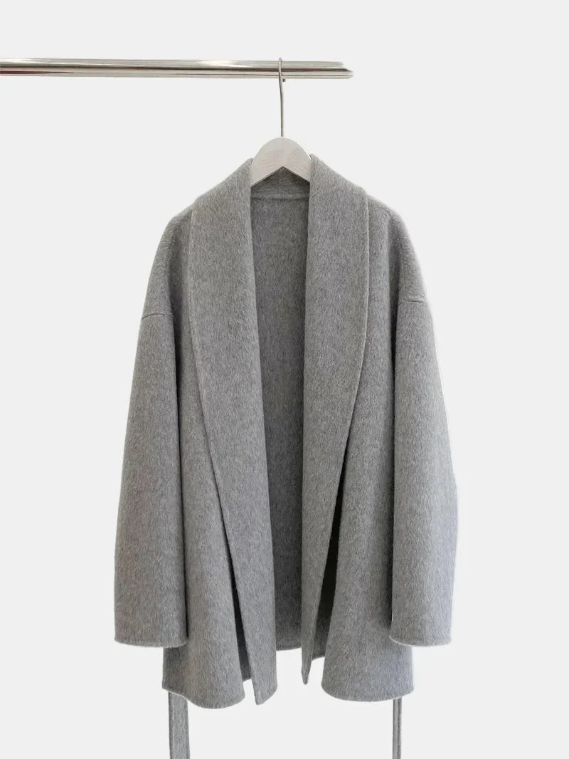 Freya Handmade Coat – Elegant & Unique Design