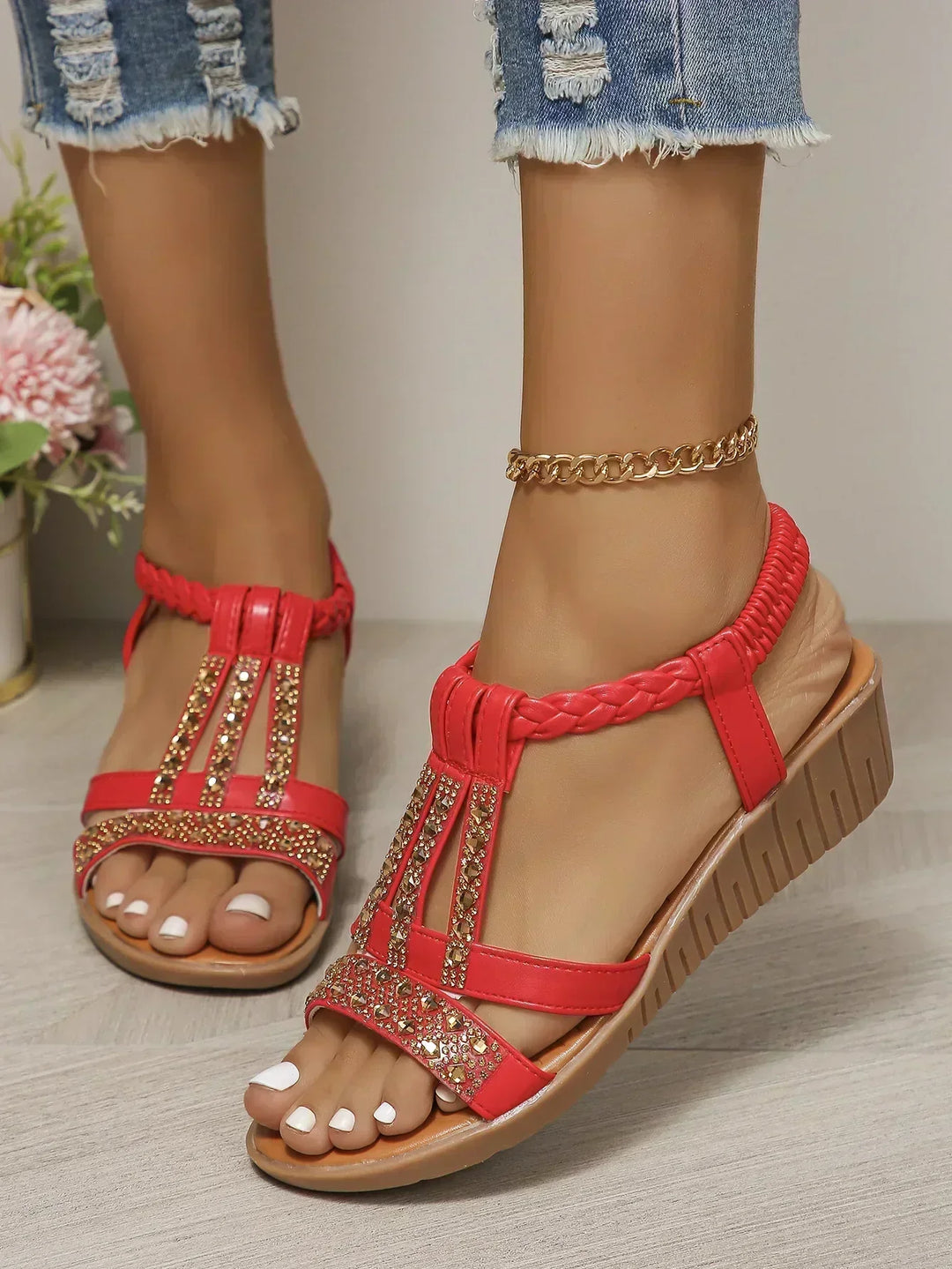 Franselle™ Fashionable Orthotic Sandals – Stylish & Supportive