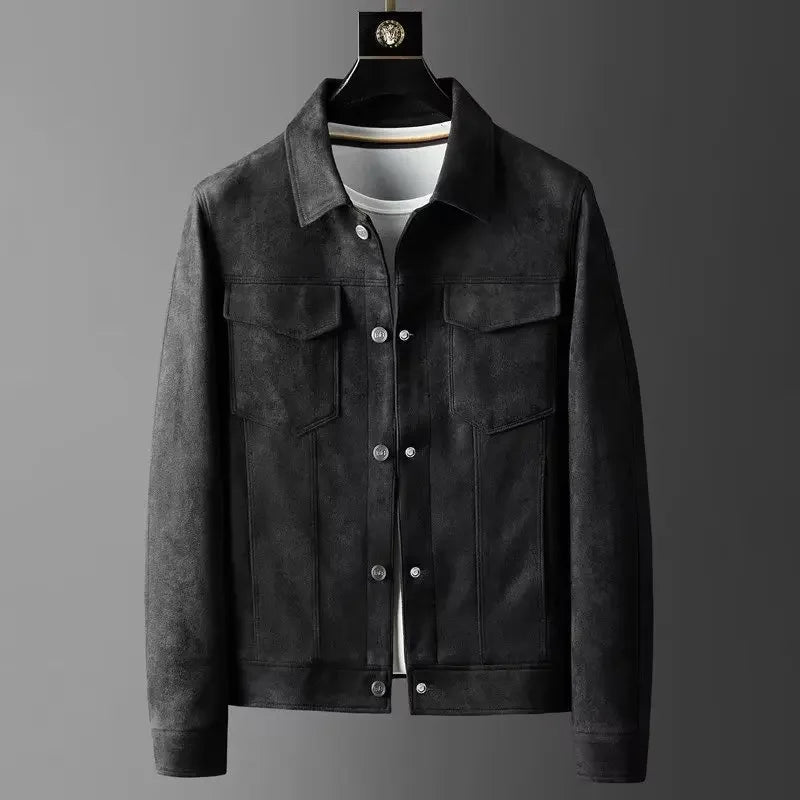 Liam | Timeless Leather Jacket