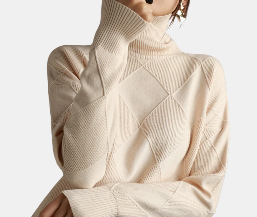 Seravelle | Warm & Stylish Turtleneck Sweater