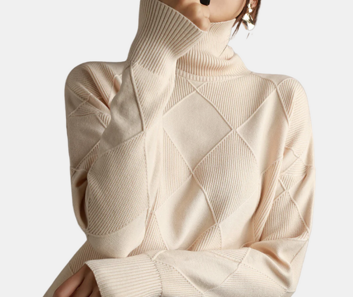 Seravelle | Warm & Stylish Turtleneck Sweater
