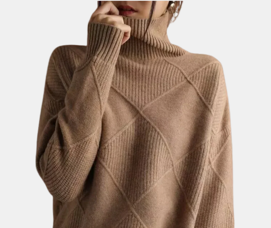 Seravelle | Warm & Stylish Turtleneck Sweater