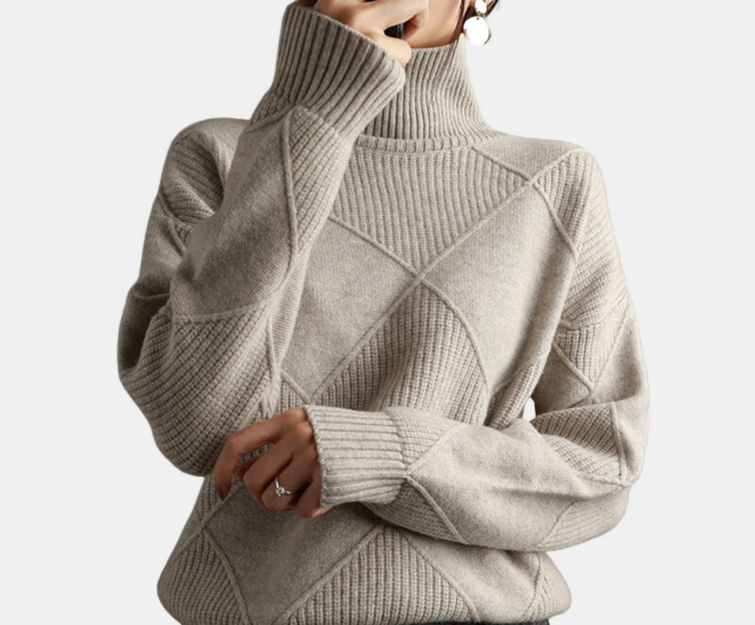 Seravelle | Warm & Stylish Turtleneck Sweater