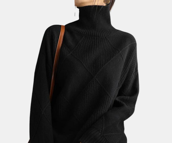 Seravelle | Warm & Stylish Turtleneck Sweater