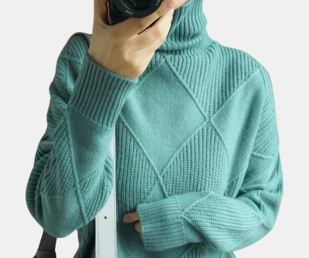 Seravelle | Warm & Stylish Turtleneck Sweater