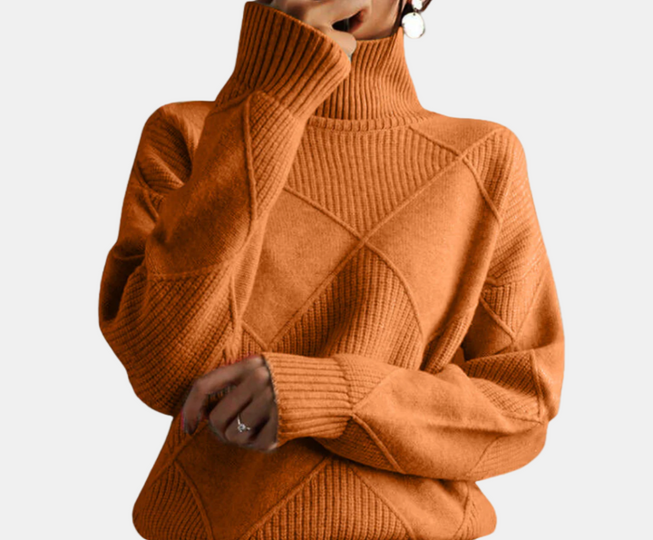 Seravelle | Warm & Stylish Turtleneck Sweater