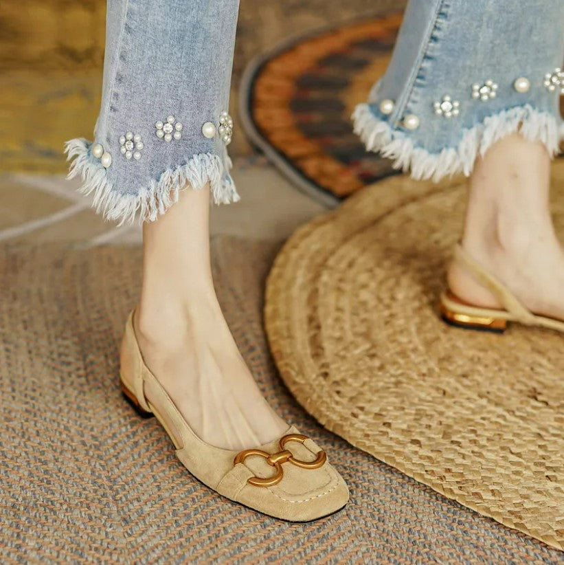 Mathilda Orthopedic Buckle Sandals – Comfort & Style by Avalance™