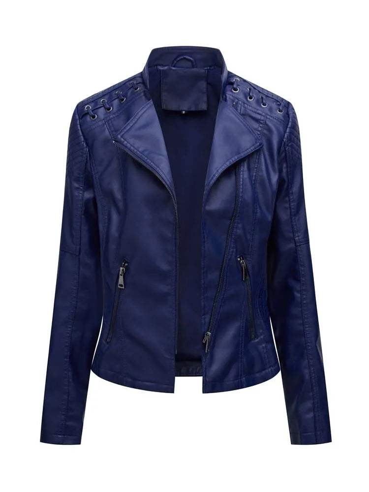 Eliza | Elegant Leather Jacket