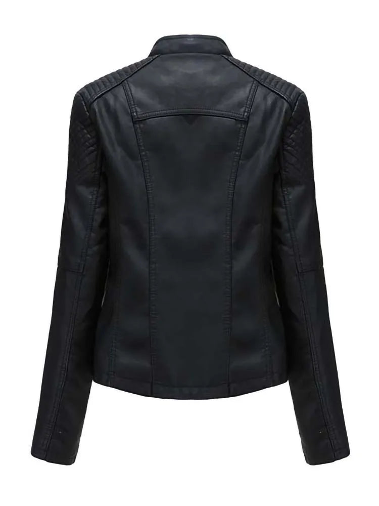 Eliza | Elegant Leather Jacket