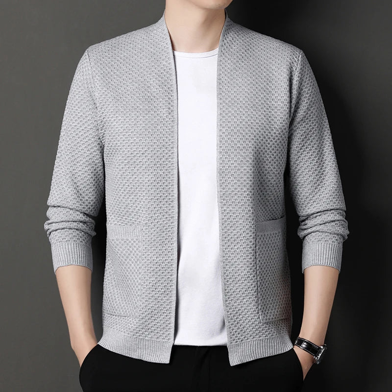 Lorenzo | Premium Jacquard Cardigan