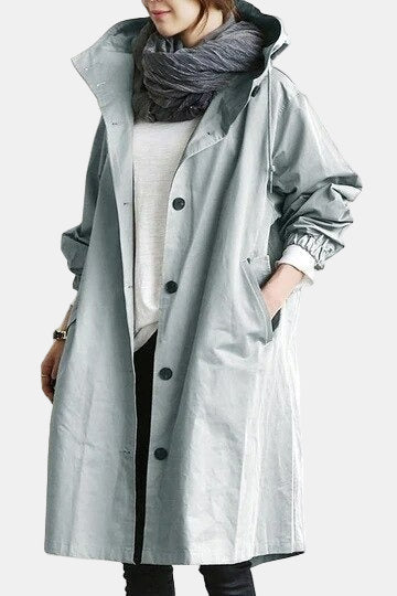 Harper – Trendy Trench Coat for Any Occasion