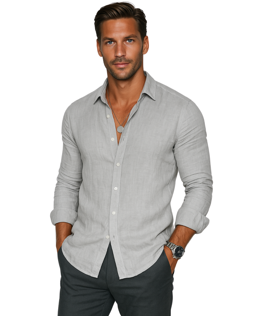 Adrian | Classic Linen Shirt