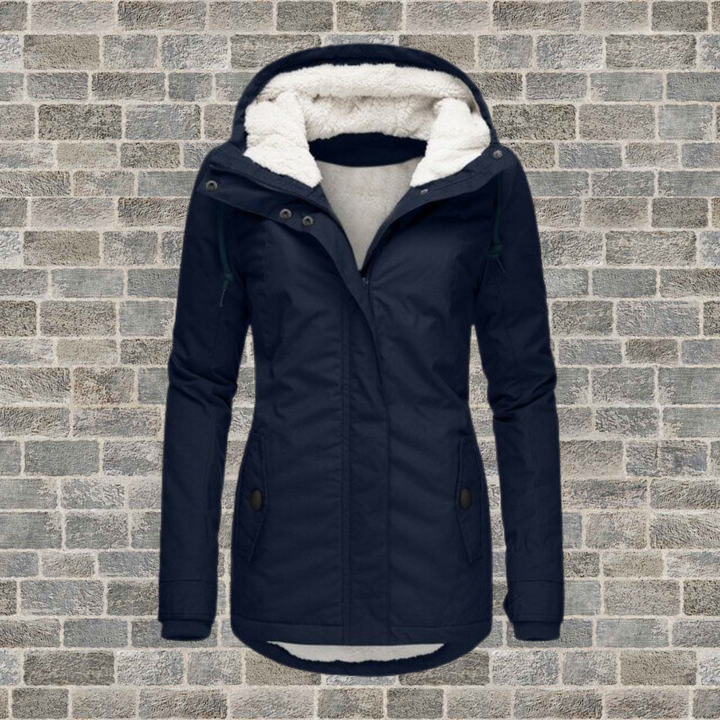 Winnie – Elegant & Warm Cotton-Lined Coat