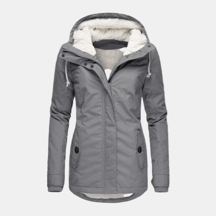 Penelope Sherpa Hoodie Coat – Warm & Cozy Comfort