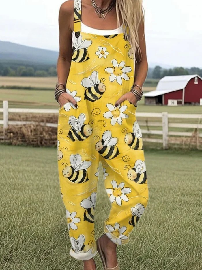 Maribelle™ Vintage Wide-Leg Jumpsuit – Chic & Timeless