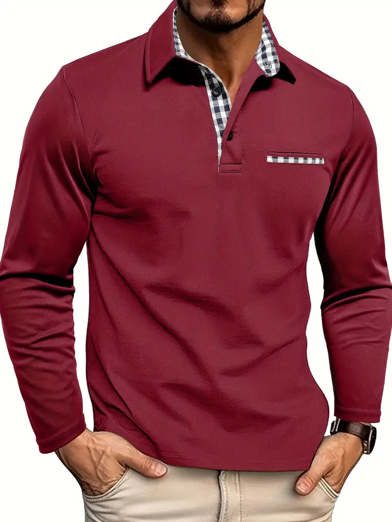 Julian | Long-Sleeve Polo Shirt
