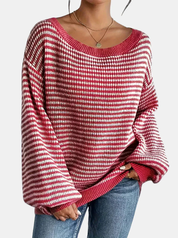 Nicolette Cozy Knit Sweater – Casual & Chic