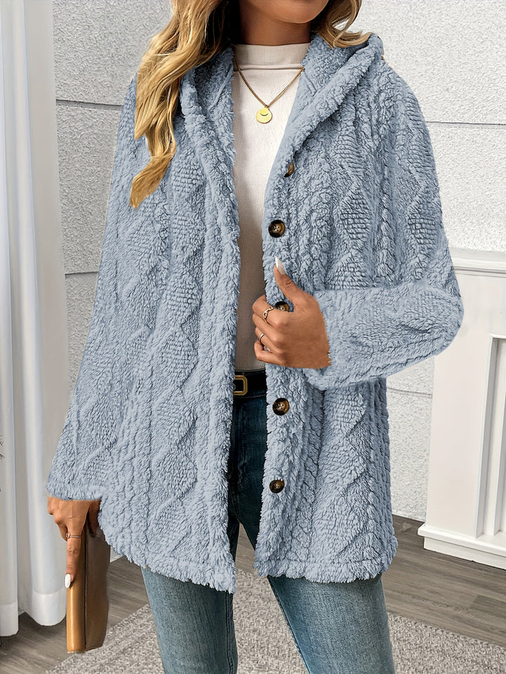 Celeste | Hooded Teddy Jacket